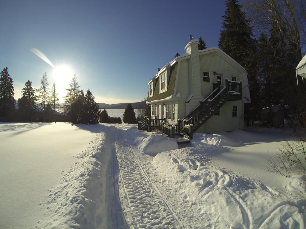 Motel Le Fleuron Saint-Donat-de-Montcalm Exteriör bild