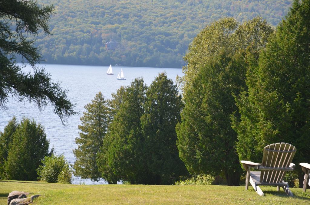 Motel Le Fleuron Saint-Donat-de-Montcalm Exteriör bild